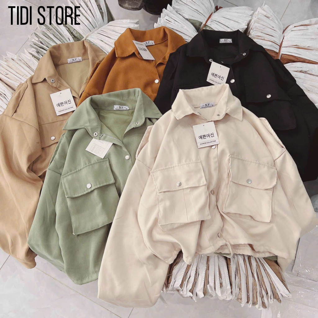 Áo Khoác Lửng Croptop Nữ Cao Cấp Chất Bố Nhung Mềm Mịn Thoáng Mát Kc26