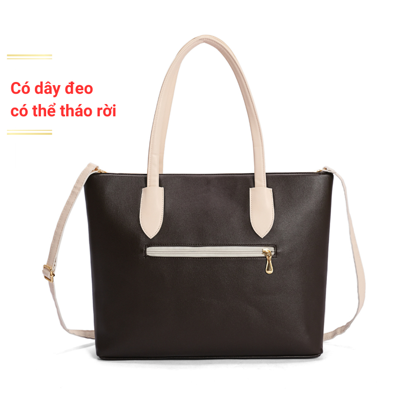 Túi xách nữ công sở đựng laptop 15.6 inch thanh lịch sang trọng _ ZTX05