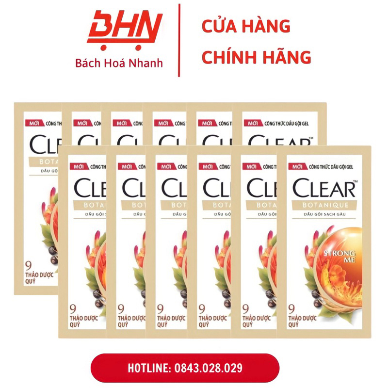 Dây Dầu Gội Clear Thảo Dược