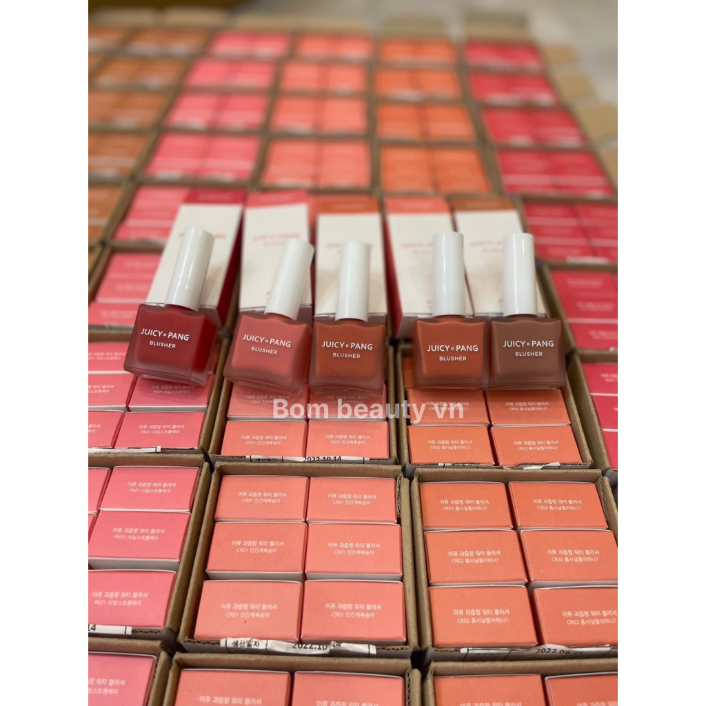 Phấn Má Hồng Dạng Kem A'pieu Juicy Pang Water Blusher