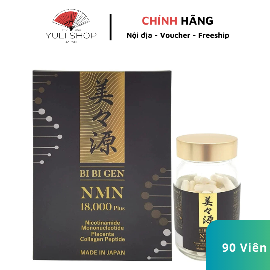 [Nội địa Nhật Bản] Viên uống Bibigen NMN 18000