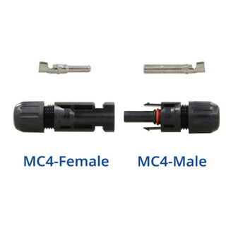 Jack nối pin mặt trời MC4 VH, jack kết nối MC4 cút nối chuyên dụng cho cáp năng lượng mặt trời chống nước loại tốt