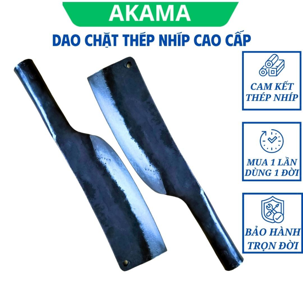 Dao chặt xương, Đa Sỹ sắc bén thép nhíp liền khối, rèn thủ công - Bảo hành 24 tháng