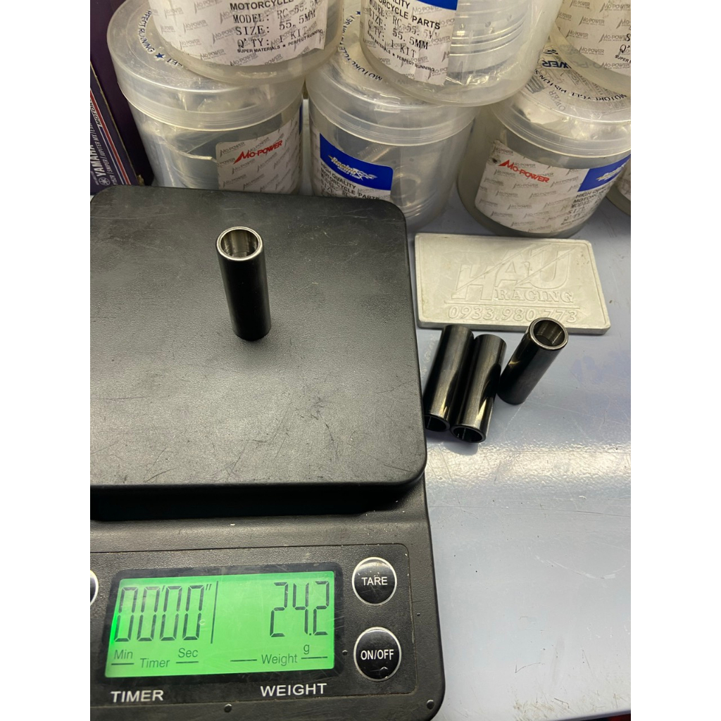 ẮC PISTON DLC  14MM CHỐNG MÀI MÒN , CHỐNG LỘT DÀI 41mm & 45mm-HAURACING SHOP