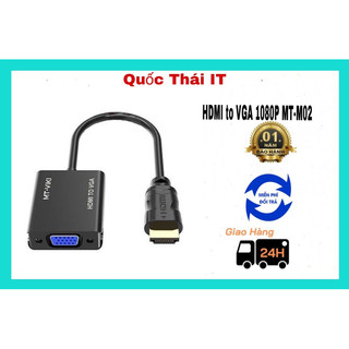 Cáp chuyển đổi hdmi sang vga dài 20cm mt-viki mt-m02 cao cấp