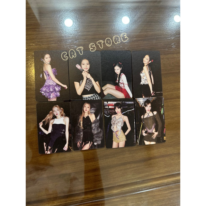 SET 8 photocard concert Blackpink in Hà Nội + gift từ shop