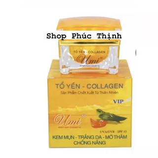 Kem Umi Yến đỏ hết mụn -thâm-trắng da hủ Lớn 25g