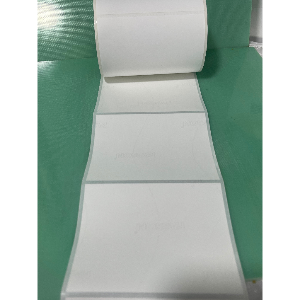 Giấy in nhiệt 110x90/75x50/100x70, giấy in nhãn mác in đơn hàng trà sữa/trà chanh, giấy decal hàng chất lượng cao