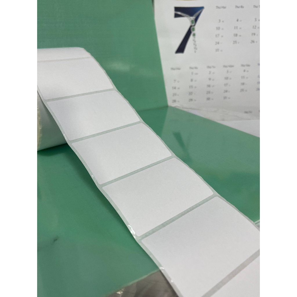 Giấy in nhiệt 110x90/75x50/100x70, giấy in nhãn mác in đơn hàng trà sữa/trà chanh, giấy decal hàng chất lượng cao