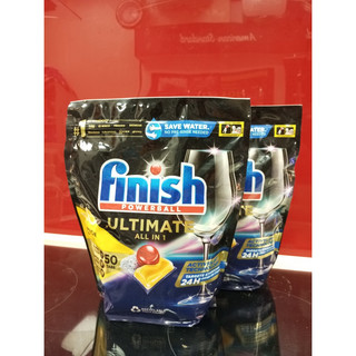 Viên rửa bát 3in1 Finish Quantum Ultimate 50v