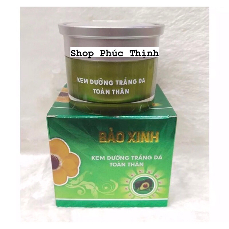 kem bảo xinh trắng da toàn thân body hủ lớn 110g