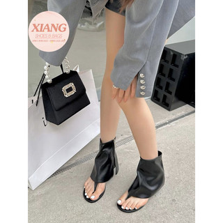 Bốt hở mũi chùm chân cá tính, l1