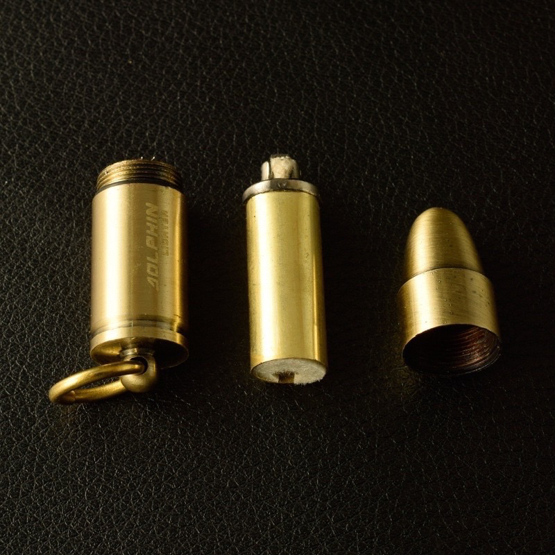 Móc khoá độc lạ hình viên kẹo đồng thau kèm xờ ăng đa năng tiện ích