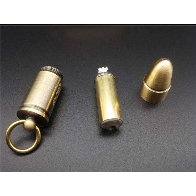 Móc khoá độc lạ hình viên kẹo đồng thau kèm xờ ăng đa năng tiện ích