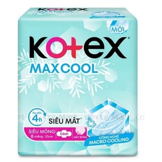 Băng Vệ Sinh Kotex MaxCool 8 miếng