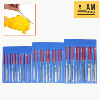 Bộ 10 cây dũa mài kim cương 3 kích cỡ