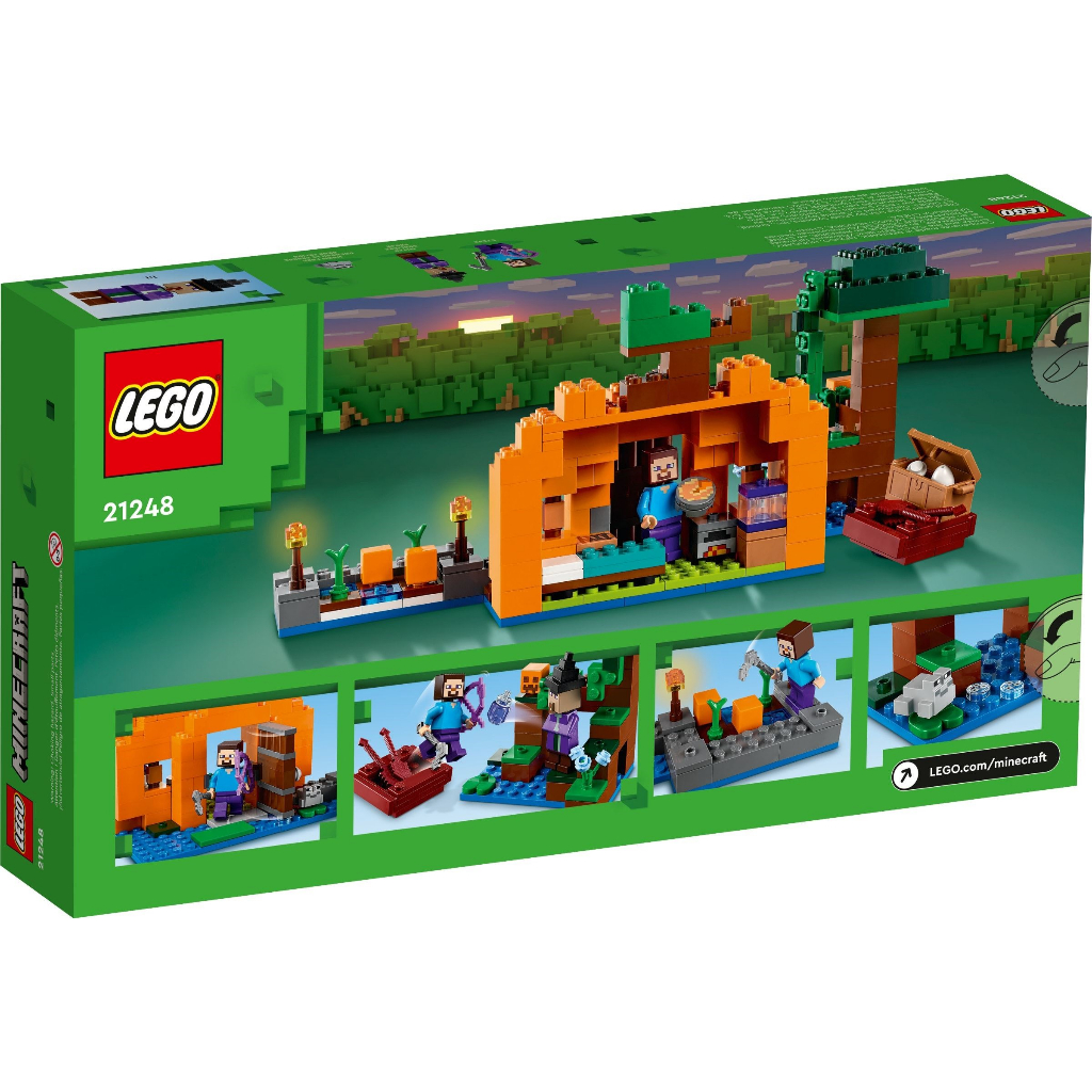21248 Lego Minecraft The Pumpkin Farm - Mô hình Đồ chơi lắp ráp: Nông trại bí đỏ/ bí ngô