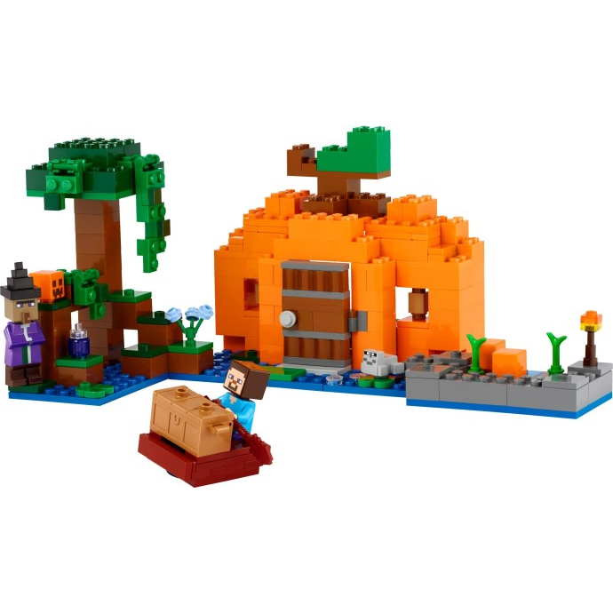 21248 Lego Minecraft The Pumpkin Farm - Mô hình Đồ chơi lắp ráp: Nông trại bí đỏ/ bí ngô