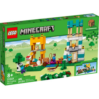 21249 iego minecraft the crafting box 4.0 - mô hình đồ chơi lắp ráp: hộp chế tạo 4.0