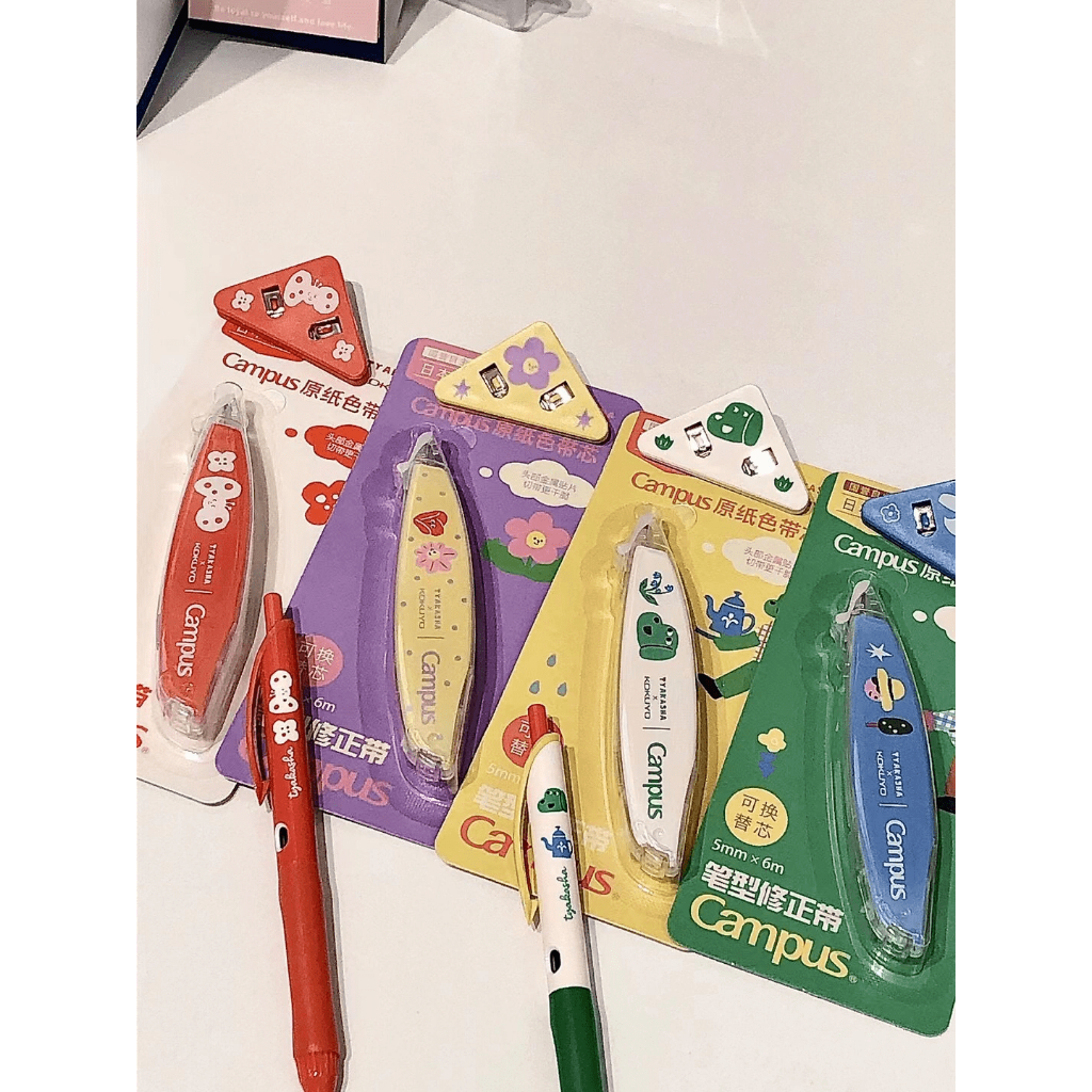 Bộ sưu tập sổ vở Kokuyo Campus TYAKASHA phiên bản giới hạn Art Therapy