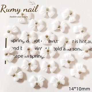 Charm nail, charm nơ gắn móng, trang trí móng (nhiều màu)