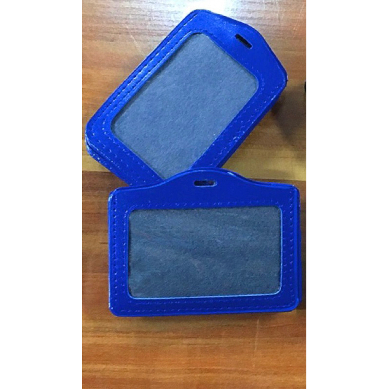 Bao da PU đựng thẻ, bảng tên cho nhân viên học sinh dáng ngang/dọc mẫu đơn giản thanh lịch