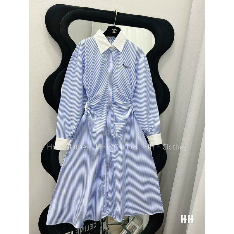 Váy set áo xinh front cách cá tính(lựa)