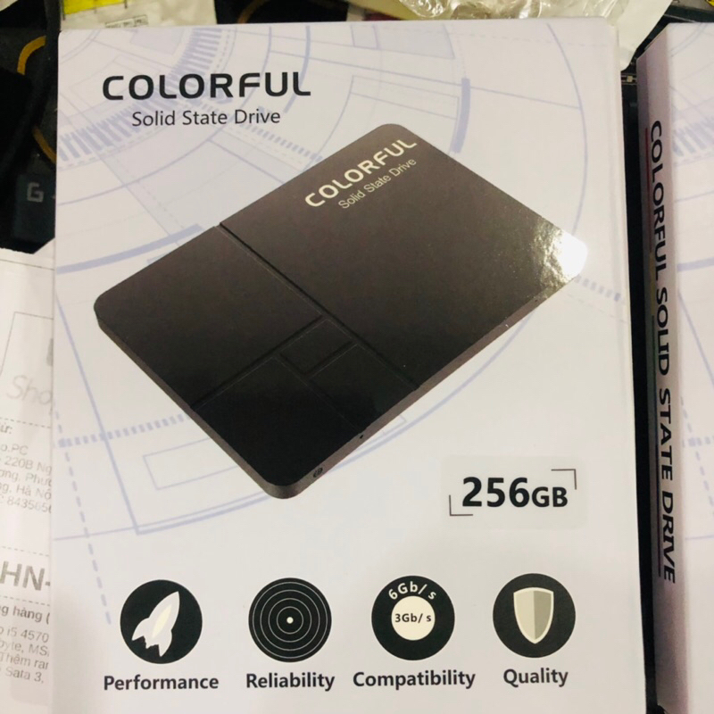 Ssd Colorful 256Gb, ssd 128Gb new box bảo hành 36 Tháng