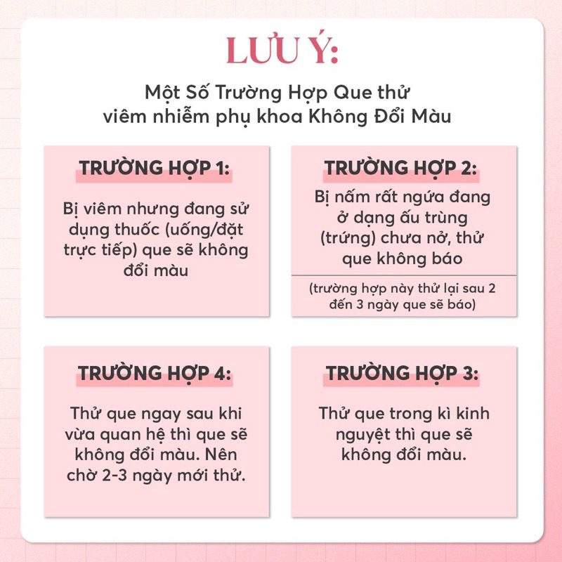 QUE THỬ VIÊM PHỤ KHOA CHÍNH XÁC