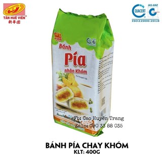 Bánh pía chay tân huê viên nhân khóm