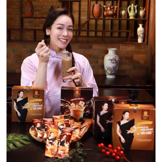Laura coffee nhật kim anh ,cà phê thảo mộc nấm linh chi + cà phê thảo mộc đông trùng hạ thảo