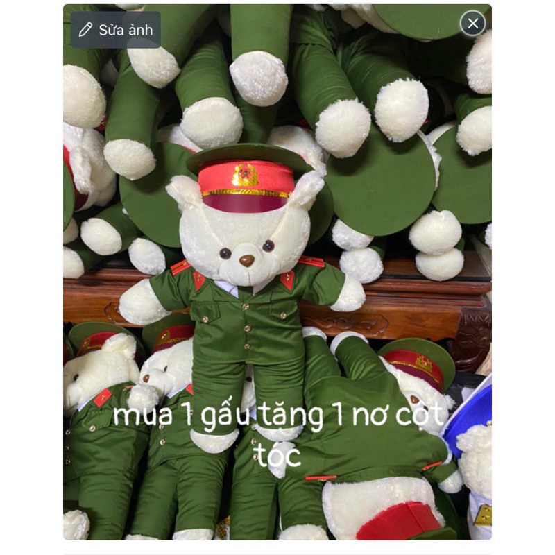 Gấu bông cảnh sat