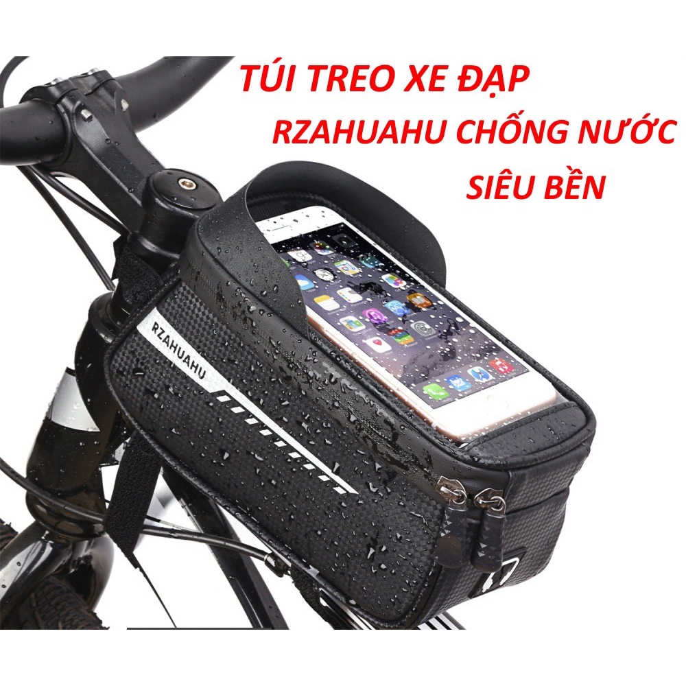 Túi treo xe đạp thể thao chống nước cao cấp dáng túi cứng cực đẹp túi xe đạp thể tích lớn hàng chính hãng ZRAHUAHU