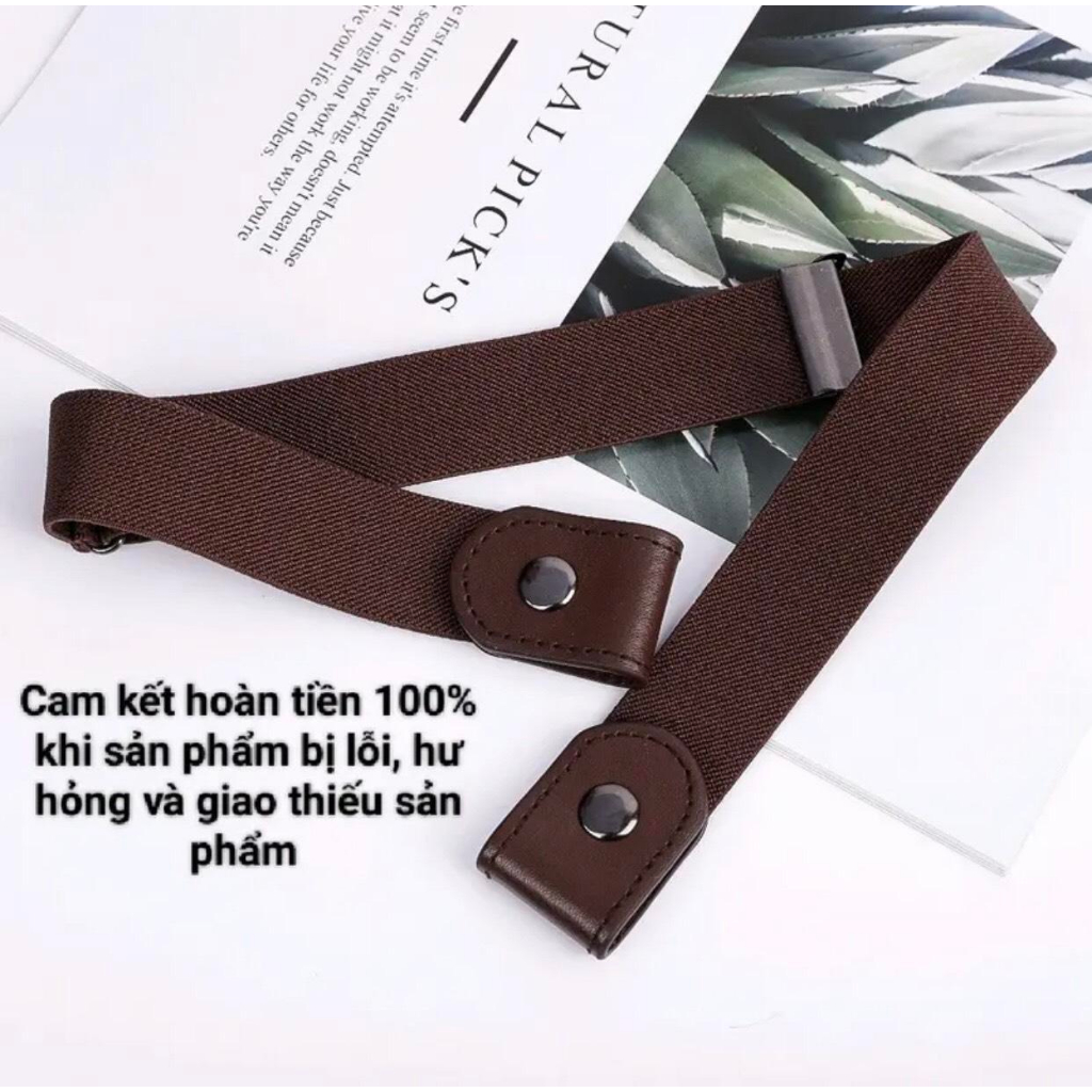 Thắt Lưng Co Giãn Hot 2023 Tặng Miếng dán Mèo Thần Tài