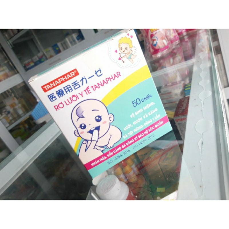 Rơ lưỡi y tế TANAPHAR 50 chiếc