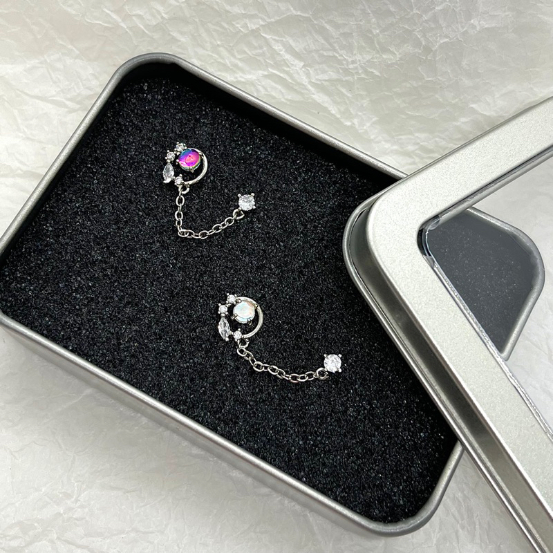 Khuyên xích 2 đầu Hologram