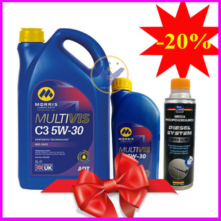 COMBO 6L nhớt dexos2 xe Colorado Multivis ADT C3 5W-30 + vệ sinh hệ thống máy dầu Bluechem