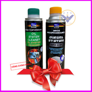 COMBO Súc rửa động cơ + vệ sinh hệ thống máy dầu diezel Bluechem