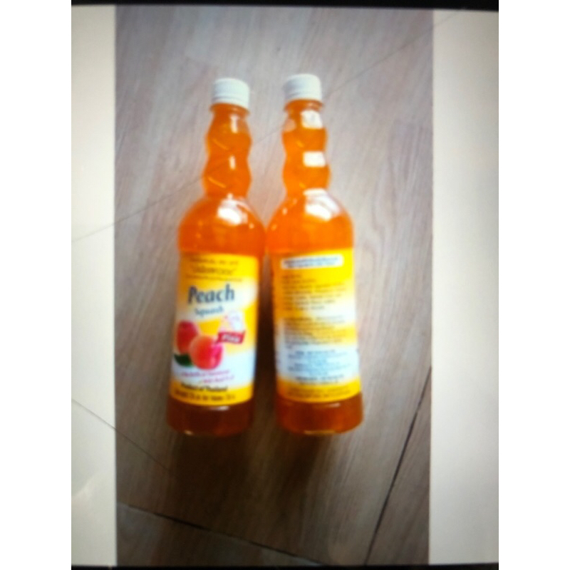 Siro Đào Thái Chai 730ml