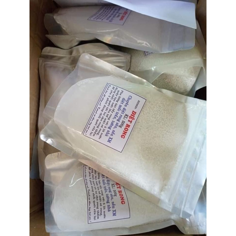 Gói bột tẩy rong rêu siêu mạnh siêu sạch nhanh gọn