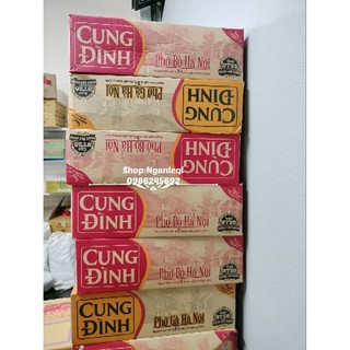 Thùng 30 gói phở bò, gà cung đình 68g