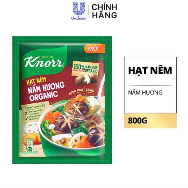Hạt nêm Knorr nấm hương Organic 800g