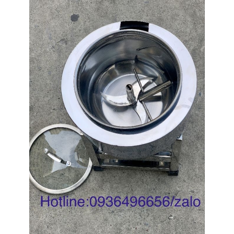 Máy xay thịt làm giò,chả công nghiệp 2kg 1.5KW có bao đá đa năng, tặng kèm lưỡi làm chà bông 100% DÂY ĐỒNG