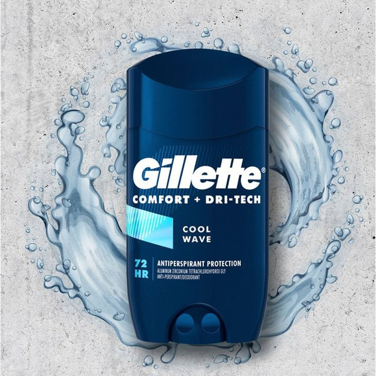 Lăn Khử Mùi Gillette Dạng Gel 107g Sáp 96g Ngăn Tiết Mồ Hôi Và Khử Mùi Dành Cho Nam Giới