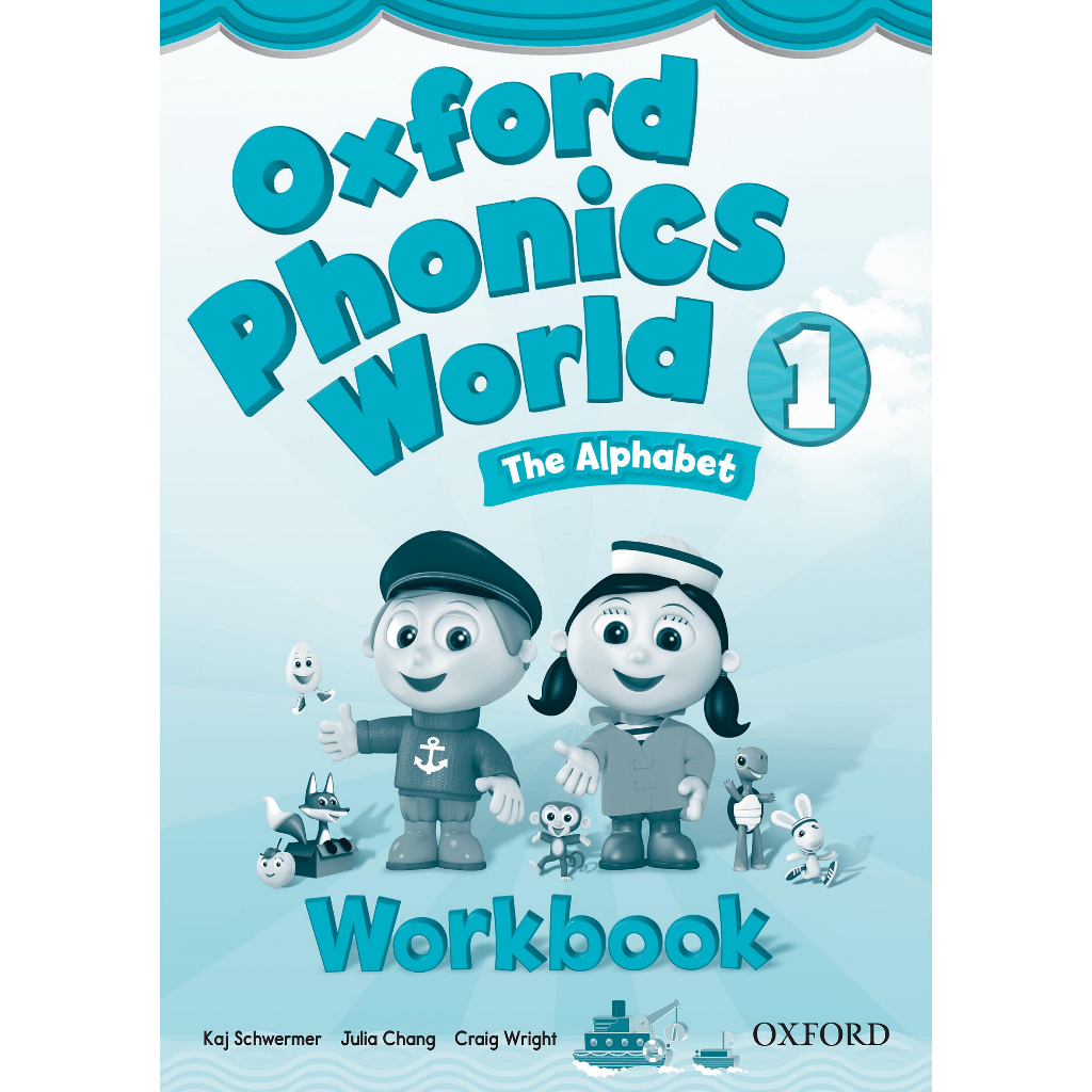 Oxford Phonics World and Workbook Màu kèm audio