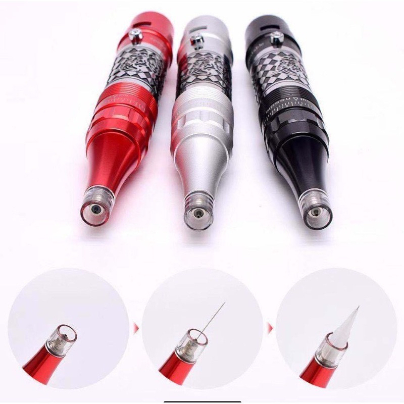 Máy phun xăm Rồng tích điện, máy IDM tích điện chính hãng