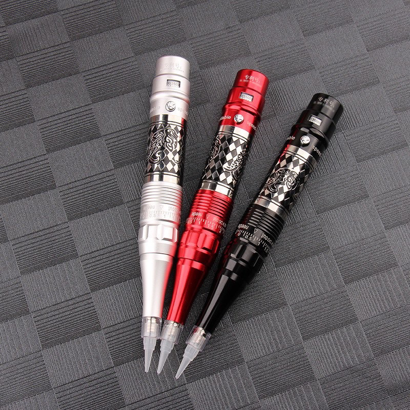 Máy phun xăm Rồng tích điện, máy IDM tích điện chính hãng