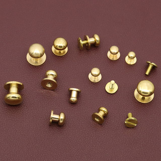 10 cái Nấm vặn ren bằng đồng( Phụ kiện đồng, inox)