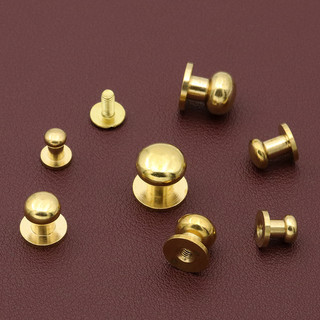 10 cái Nấm vặn ren bằng đồng( Phụ kiện đồng, inox)