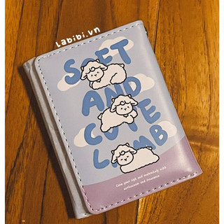 ( CÓ SẴN ) Ví nữ gập Cloud Lamb
